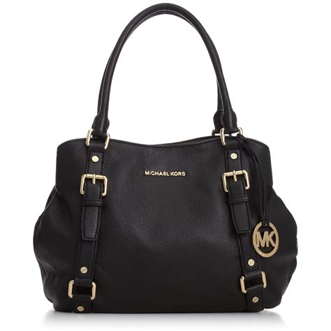 Michael Kors Bedford Large East/West Satchel Black 